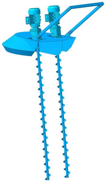 Ворошитель зерна ВЗ,  ворошитель вороха,  зерноворошитель — фото 2